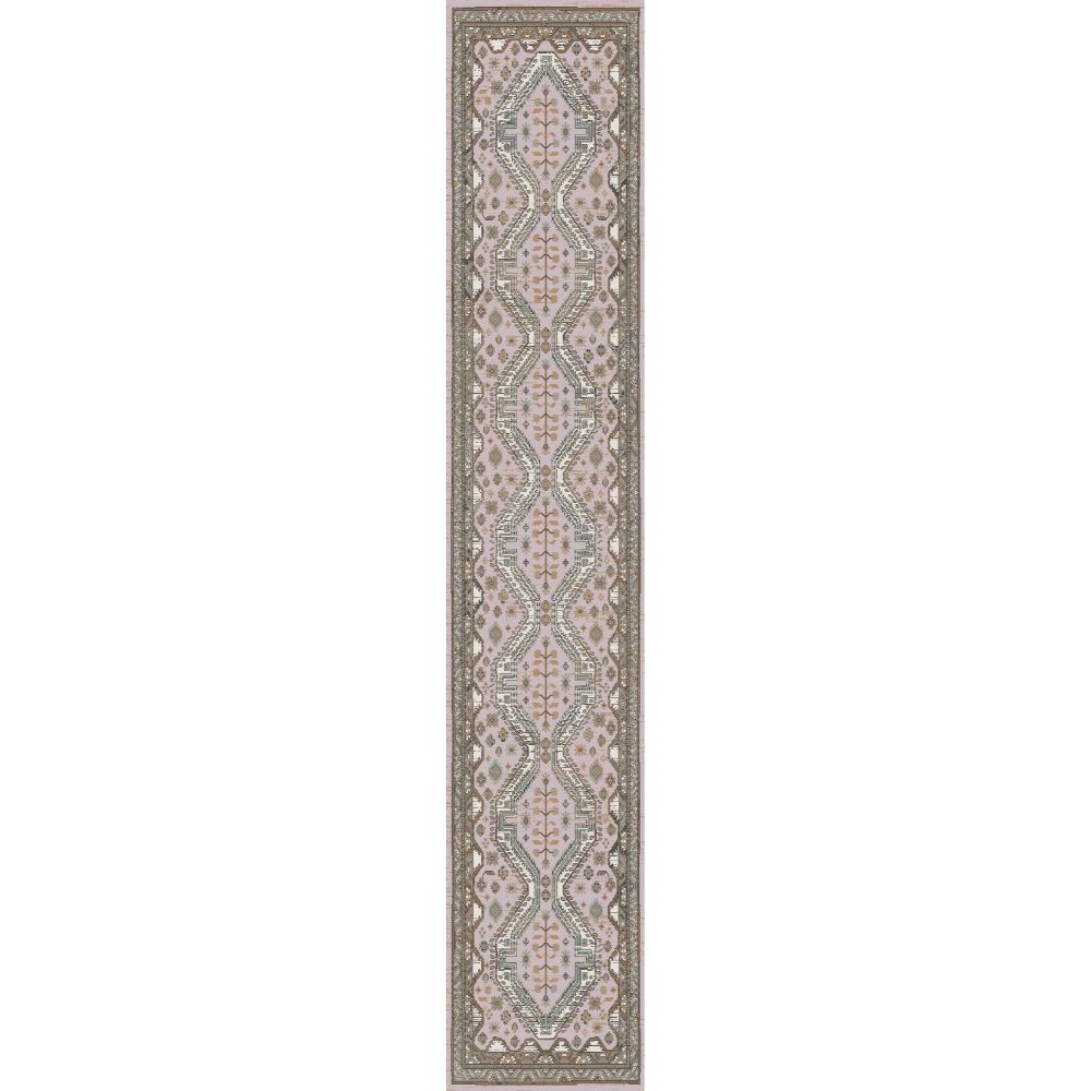 Dynamic Rugs 5704-280 Cullen 2 Ft. X 7.5 Ft. Finished Runner Rug in Blush/Beige 